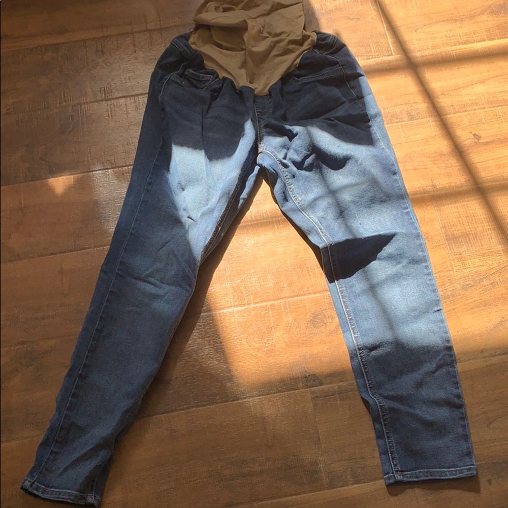 Maternity skinny jeans size 12-14